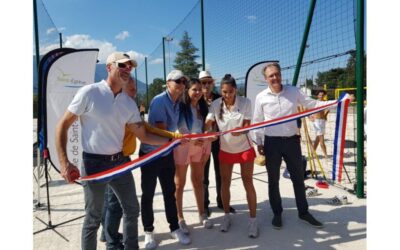 Inauguration des Terrains de Beach Handball à Saint-Égrève